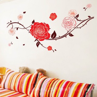 Red Roses Wall Sticker
